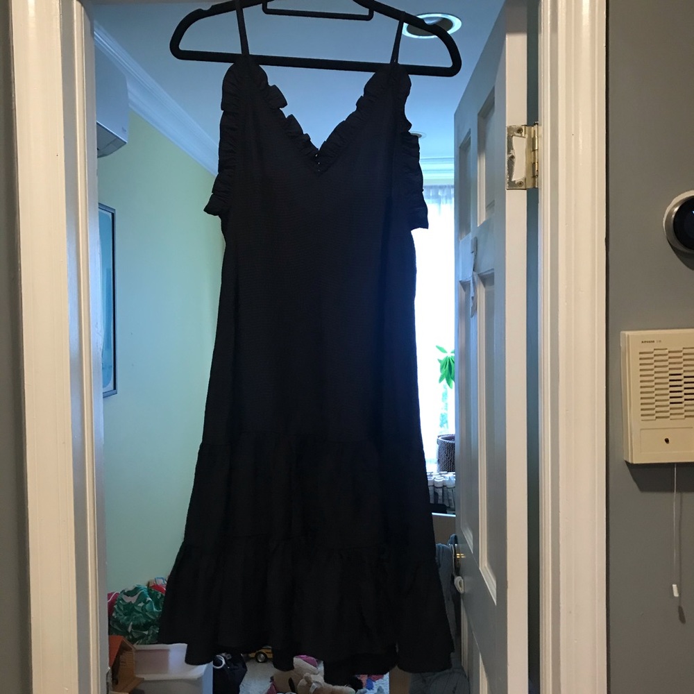 Rebecca Taylor Silk Slip Dress, Dark Navy size 8
